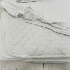 【未使用あり】ベビー布団セット　掛け布団　枕付きの画像