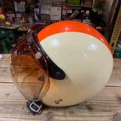 リード工業 ジェットヘルメット フリーサイズ バブルシールドの画像