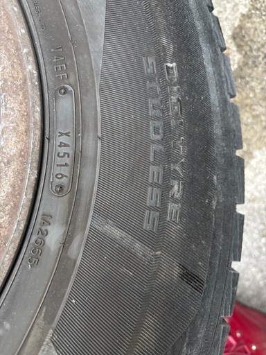 ランクル78系　純正ホイールタイヤ　中古