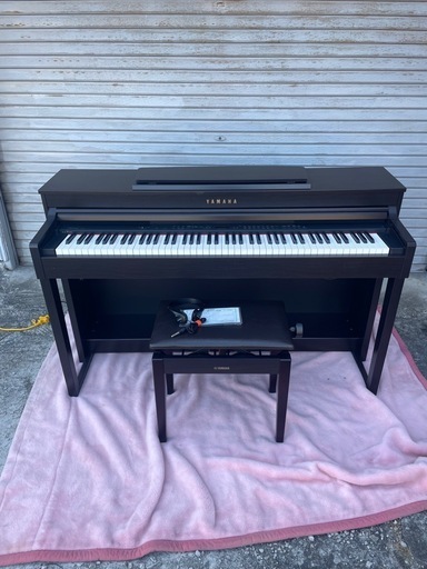 動作確認済み　YAMAHA　電子ピアノ　CLP-470　クラビノーバ　13年製　椅子付き　
