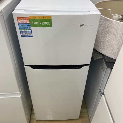 Hisense 120L冷凍冷蔵庫【リサイクルフカツ岡崎倉庫店】260117SM-22