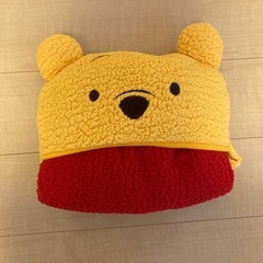 プーさん　ブランケット　ポンチョの画像