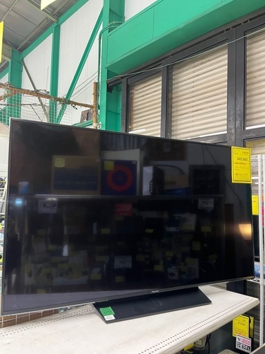 ジャングルジャングル貝塚店　液晶テレビ　Panasonic TH-55FX750  2019年製　55インチ　転倒防止スタンド　LEDバックライト　YouTube プライムビデオ　動画配信サービス対応　中古　リユース　貝塚市　二色浜