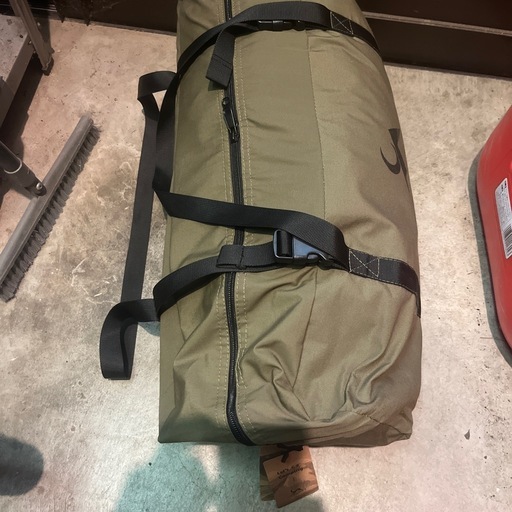TOMOUNT パップテント TC軍幕前幕つき