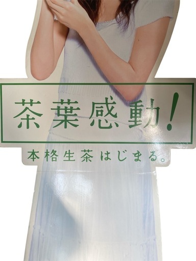 【非売品】ＫＩＲＩＮ 生茶 松嶋菜々子 等身大パネル｜約１６０cm｜当時物