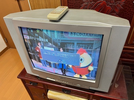 2002年製SANYOブラウン管テレビ21インチ (mftwj014) 青梅街道のテレビ