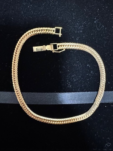 k18 アンクレット 12面トリプル 喜平 15.2g 24cm