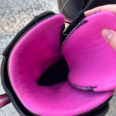 スノーボードブーツ ブラック/ピンク23センチ (こむぎ) 下野の