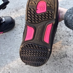 スノーボードブーツ ブラック/ピンク23センチ (こむぎ) 下野の