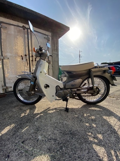 腰上ポート加工　スーパーカブ90カスタム　