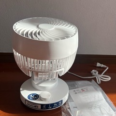 【分解洗い可】THREEUP サーキュレーター 14畳対応 箱・説明書付 の画像