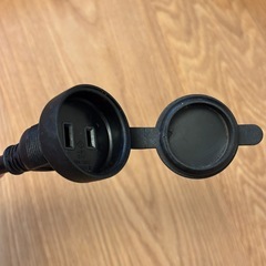 防水電源ケーブル・プラグ　5mの画像