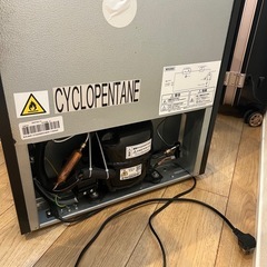 1ドア 冷蔵庫(冷凍エリア付き)/寝室やリビングソファ横などに最適の画像