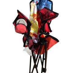 アウトドアに‼️カーズ キッズ 用チェア キャンプ BBQ 収納袋付きの画像