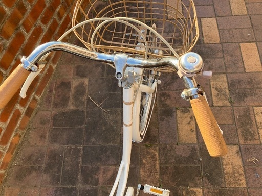 24インチ子供用自転車　ブリヂストン　白