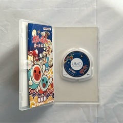 PSP3000本体+ 太鼓の達人ぽ～たぶる + メモリースティック セットの画像