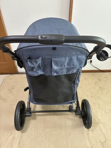 smooca 大型ペットカート キャリー 大型 デニム保証書付き (K) 神戸の