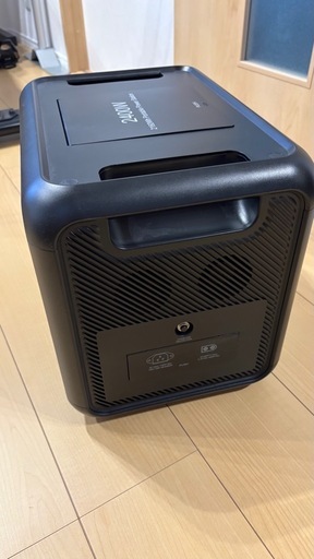 ポータブル電源　大容量2160Wh  2400Wまで使用可
