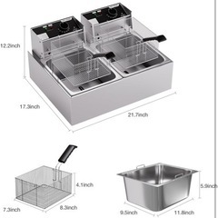 電気フライヤーの画像