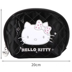 MINISO ハローキティ メイクポーチ キルティングの画像