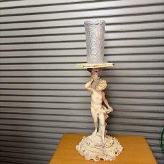 No.153 アンティーク花台　コラム　中古品の画像