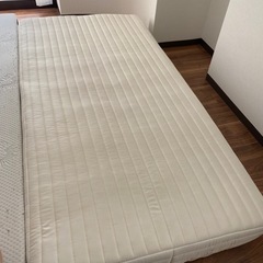 ニトリ　脚付マットレス（脚なし）シングル（3、4年使用）の画像