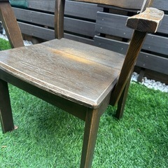 【無料】椅子/ダイニングチェア/ウッドチェア/ヴィンテージ/アンティーク/中古品【急募】の画像