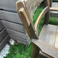 【無料】椅子/ダイニングチェア/ウッドチェア/ヴィンテージ/アンティーク/中古品【急募】の画像