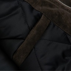 新品 ブラウンオーバーサイズジャケットの画像