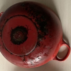 ルクルーゼ シグネチャー ココット・ロンド 鋳鉄ホーロー鍋 22cm チェリーレッド【日本正規品】の画像