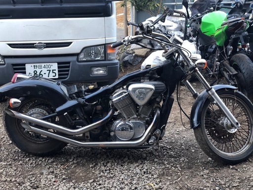 スティード400実動
