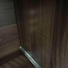 【ジャングル深井店】★ レンジ台 茶 家具 収納家具 簡易クリーニング済 堺市 深井 【FU3320】の画像