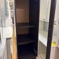 【ジャングル深井店】★スキマラック 茶  家具 収納家具 簡易クリーニング済 堺市 深井 【FU3321】の画像