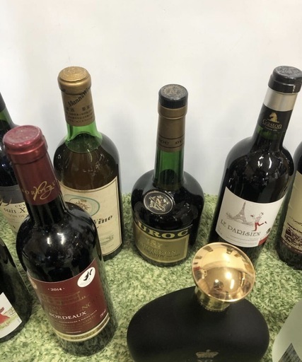 戸河内　未開栓 古酒 まとめて 19本 ワイン ブランデー 焼酎 サントリー トカップ モルト 八重泉 など お酒　ウイスキー