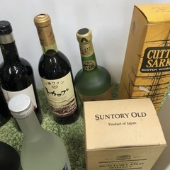 戸河内　未開栓 古酒 まとめて 19本 ワイン ブランデー 焼酎 サントリー トカップ モルト 八重泉 など お酒　ウイスキーの画像