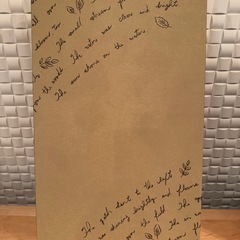 玄関マット：自然素材かさね着マットの画像