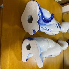 猫の置物の画像