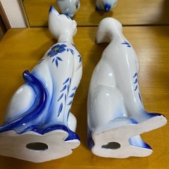 猫の置物の画像