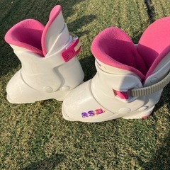 スキーブーツ(17cm)・板セットの画像
