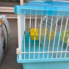 ハムスターゲージ「水色」の画像