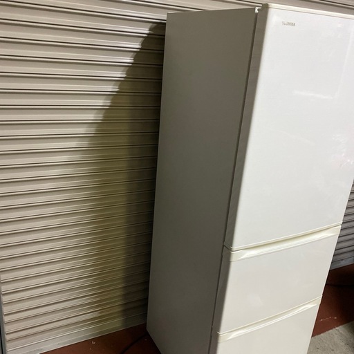 3ドア　冷蔵庫　東芝　GR-M36SXV　2019年製　 高さ(H)173cm× 幅(W)60cm× 奥行(D)68cm