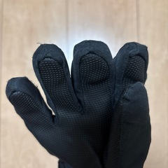 AIRWALK 黒 防寒5本指手袋 キッズの画像