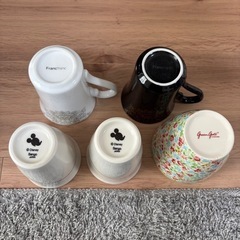 マグカップ5個セットの画像