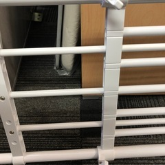 ◆早い方優先‼︎   強力突っ張り棚　伸縮棚　突っ張りシェルフ　ホワイトの画像