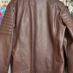 ライダースジャケット焦茶 2XL
の画像
