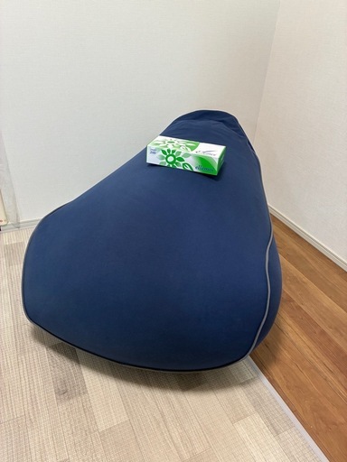 Yogibo Lounger（ネイビーブルー） Yogibo Support（ペールブルー）　　※バラ売り可