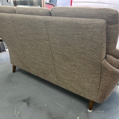 布製3人掛けソファの画像