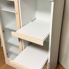 食器棚 キャビネット 配達可能 の画像