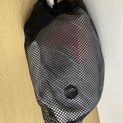 新品未使用 フルフェイス型シュノーケルマスク レッド M1/L/XLサイズ相当 2個の画像