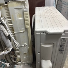 2019年式　パナソニック掃除機能付きエアコン 10畳用　ジャンク品　直せる方お願いします。の画像